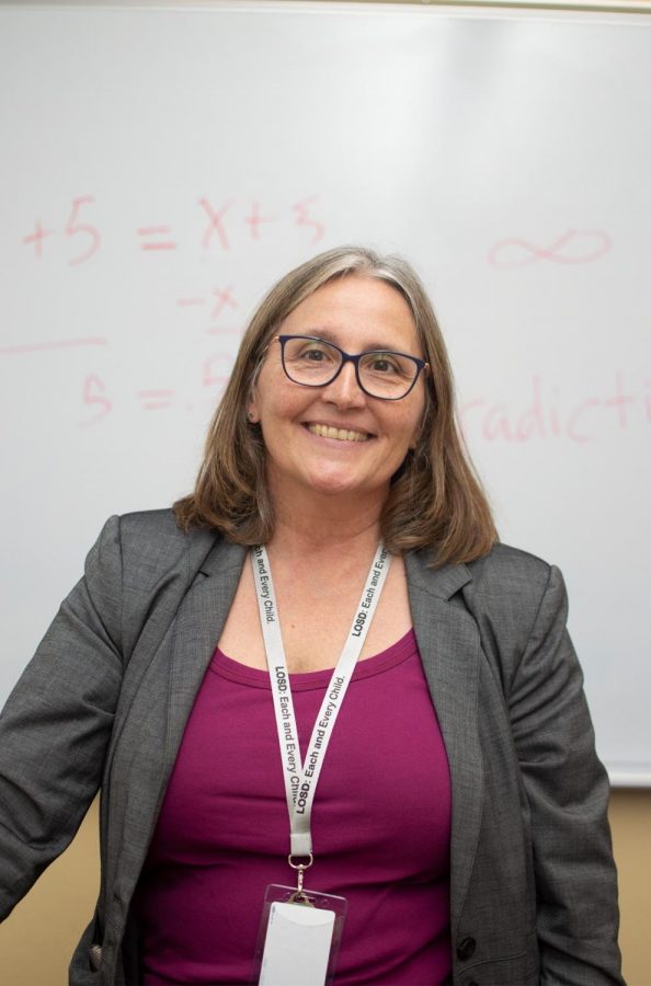 New strategic math teacher Teri Lovelace