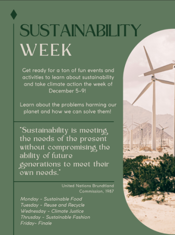Check out all the different ways students and staff can get involved in Sustainability Week.