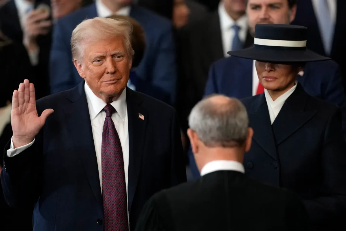 Trump swears in as the 47th president of the United States